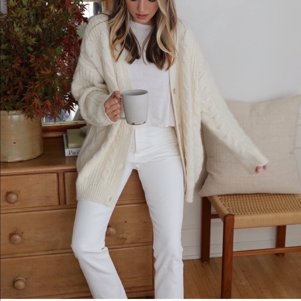 Jenni Kayne RE/DONE Raw Hem High Rise Ankle Jean